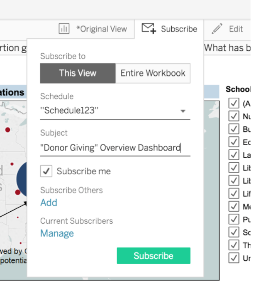 Subscription Form