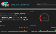 Datorama Executive Dashboard